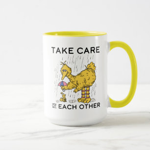 Mug Rue Sésame Big Bird Prenez soin de vous