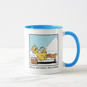 Mug Rue Sésame   Big Bird Relax Refresh Recharge