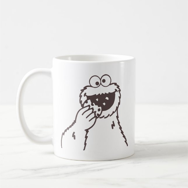 Mug Rue Sésame | Cookie Monster (Gauche)