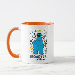 Mug Rue Sésame Cookies Monster - Monster Attitude