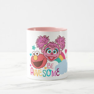 Mug Rue Sésame Elmo & Abby - Soyez génial
