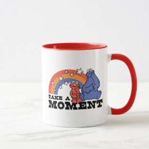 Mug Rue Sésame Elmo & Cookie Take a Moment