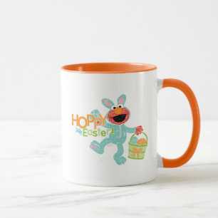 Mug Rue Sésame - Elmo Pâques joyeux