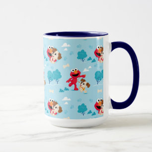 Mug Rue Sésame   Elmo & Tango Motif