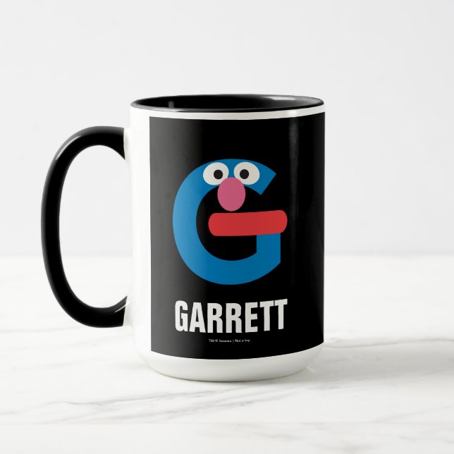 Mug Rue Sésame | G est pour Grover (Gauche)