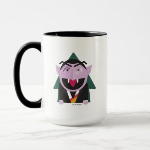 Mug Rue Sésame Illustration Count von Count