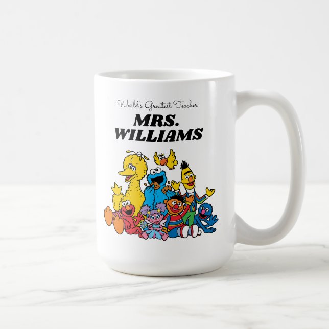 Mug Rue Sésame | Le plus grand enseignant du monde (Droite)