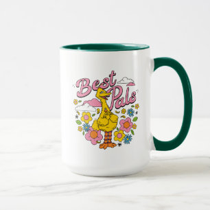 Mug Rue Sésame Meilleurs potes d'oiseaux jaunes