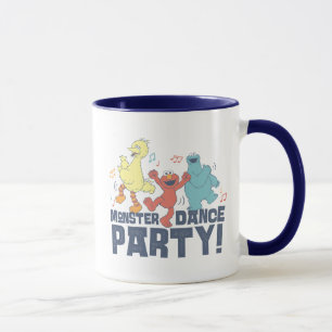 Mug Rue Sésame Monster Dance Party