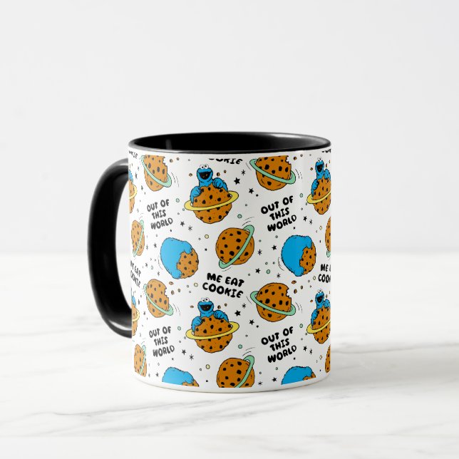 Mug Rue Sésame | Monstre de cookies hors de ce monde (Devant gauche)