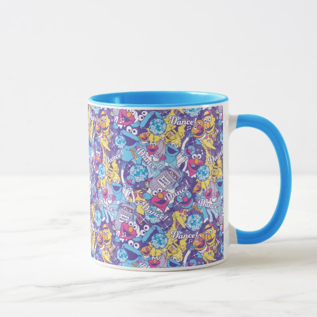 Mug Rue Sésame| Motif de danse Super (Droite)