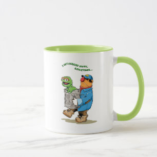 Mug Rue Sésame Oscar & Bruno l'éboueur