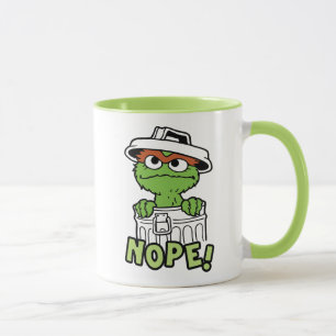 Mug Rue Sésame Oscar le Grouch Nope!