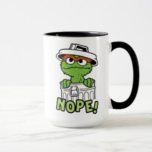 Mug Rue Sésame Oscar le Grouch Nope!