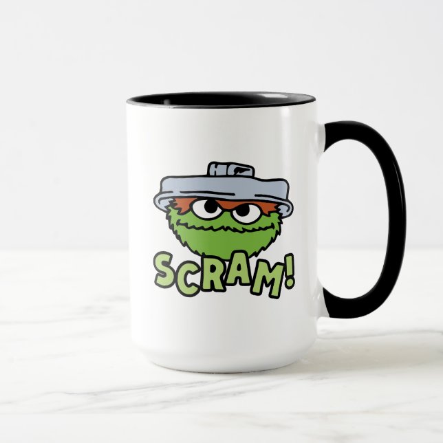 Mug Rue Sésame | Oscar the Grouch Scram! (Droite)