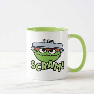 Mug Rue Sésame Oscar the Grouch Scram!