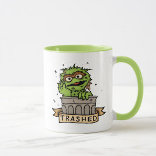 Mug Rue Sésame Oscar the Grouch Trashed