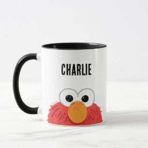 Mug Rue Sésame Personnalisé Elmo Big Face