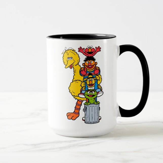 Mug Rue Sésame | Pose Pals Street Sesame (Droite)