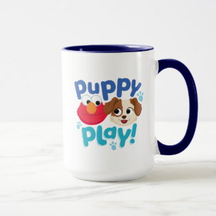 Mug Rue Sésame   Puppy Play Elmo & Tango