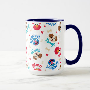 Mug Rue Sésame Tango, Elmo et Motif Grover