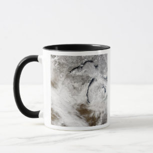 Mug Rues nuageuses sur le lac Supérieur et le lac Mich