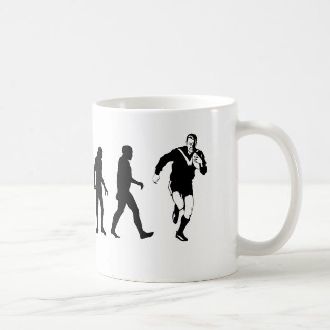 Mug Rugby de l'évolution (Droite)