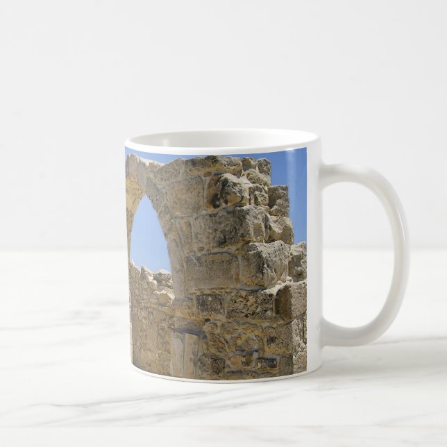 Mug Ruines antiques grecques à Chypre voyage (Droite)