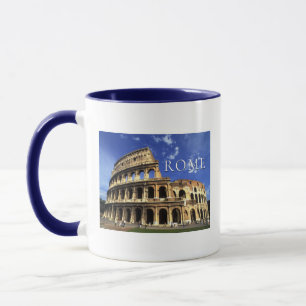 Mug Ruines célèbres du Colisée Rome Italie