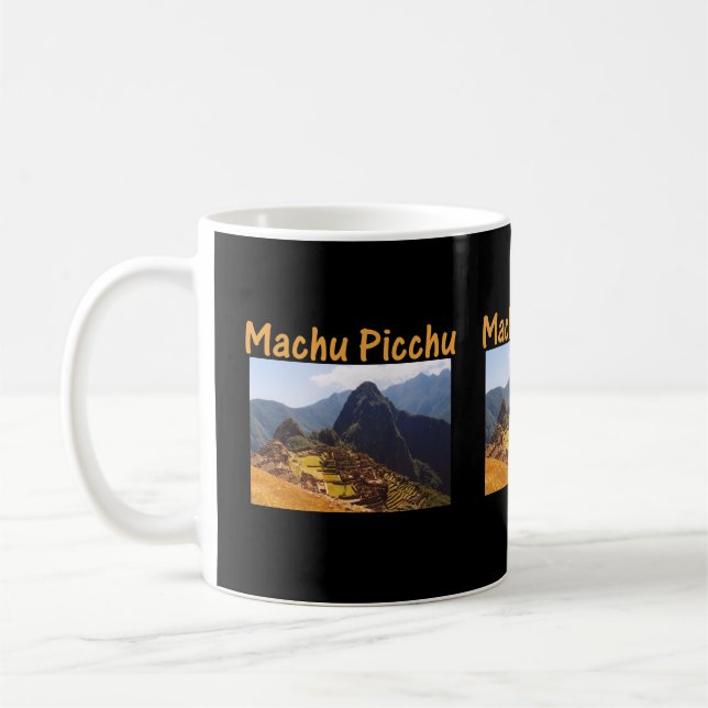 Mug Ruines de Machu Picchu Pérou Sunrise (Gauche)