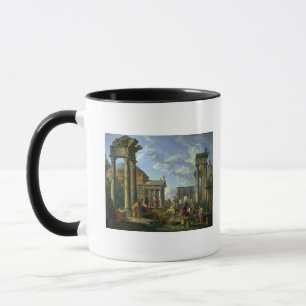 Mug Ruines romaines avec un prophète, 1751