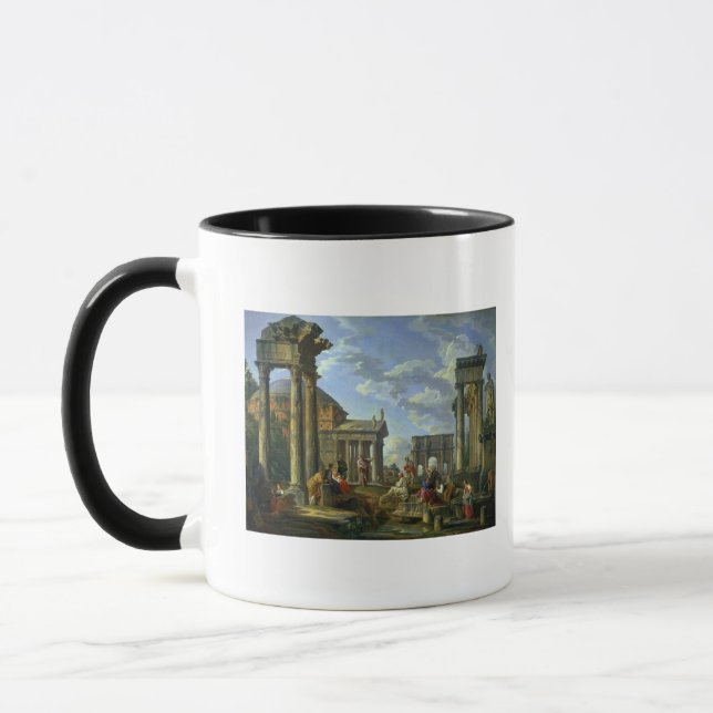 Mug Ruines romaines avec un prophète, 1751 (Gauche)