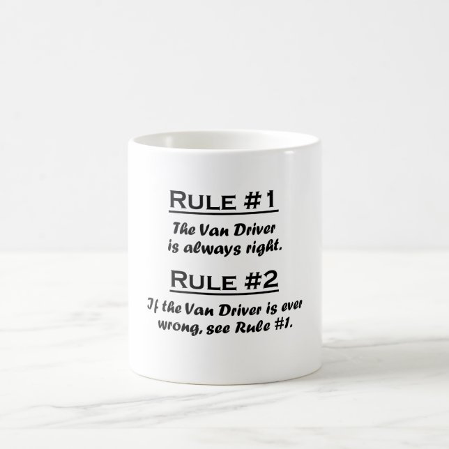 Mug Rule Van Driver (Centre)