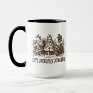 Mug Ruminons ensemble (Reines blanches rouges d'Alice)