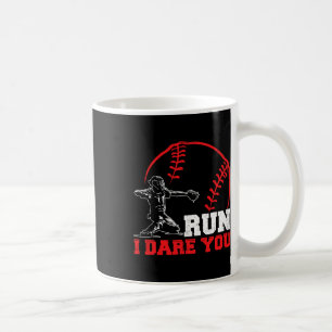Mug Run I Osez You Funky Baseball Catcher Baseball Pla