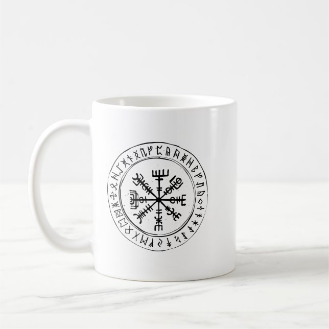 Mug Rune viking Vegvisir (Gauche)