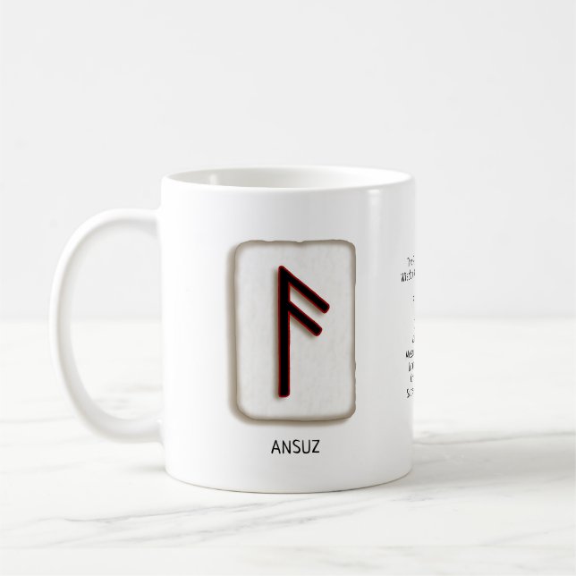 Mug RuneStone Ansuz (Gauche)