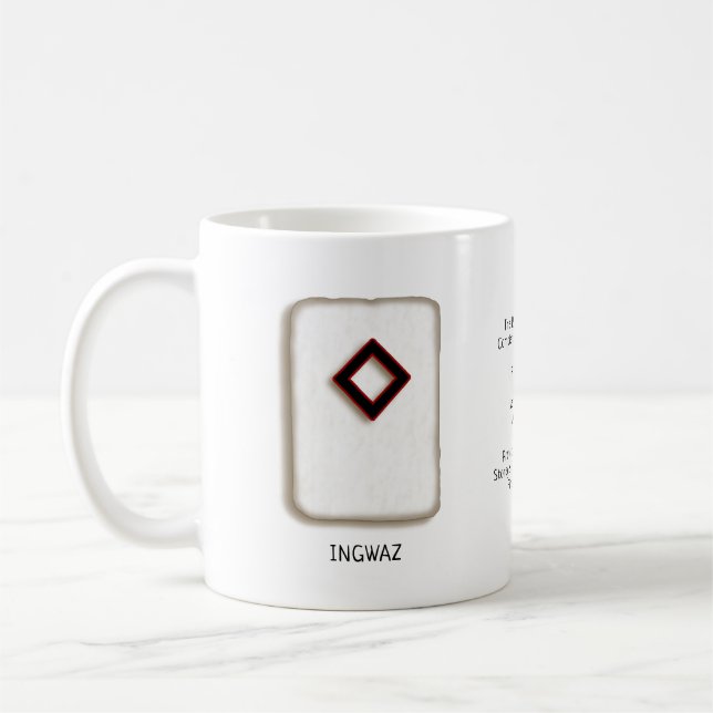 Mug RuneStone Ingwaz (Gauche)