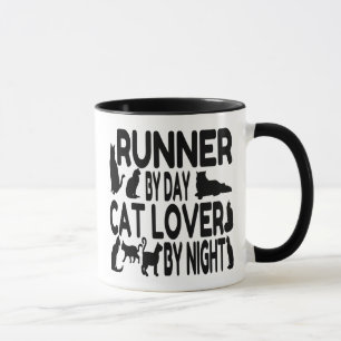 Mug Runner Amoureux des chats