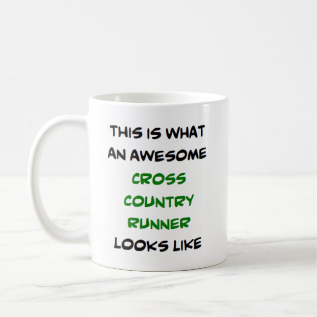 Mug runner cross country, génial (Gauche)