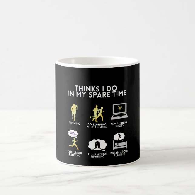 Mug Runner Runner Marathon drôle idée cadeau (Centre)