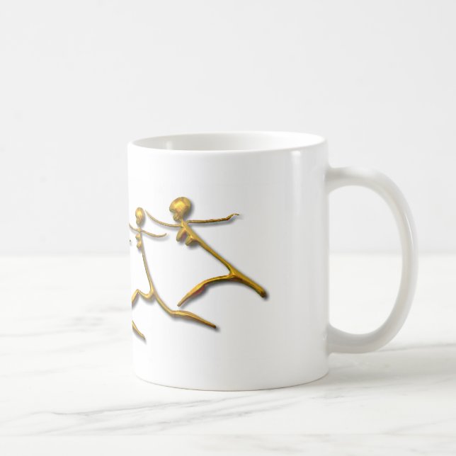 Mug Running Femmes or (Droite)
