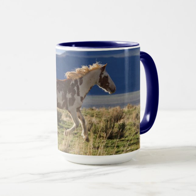 Mug Running Stallion, Steens Mountains, Oregon (Devant droit)