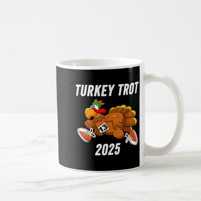 Mug Running Turkey Trot Thanksgiving 2025 For Boys Gir (Droite)