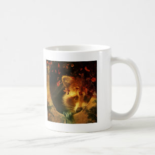 Mug Russe automne orange feuilles d'automne boisé rato