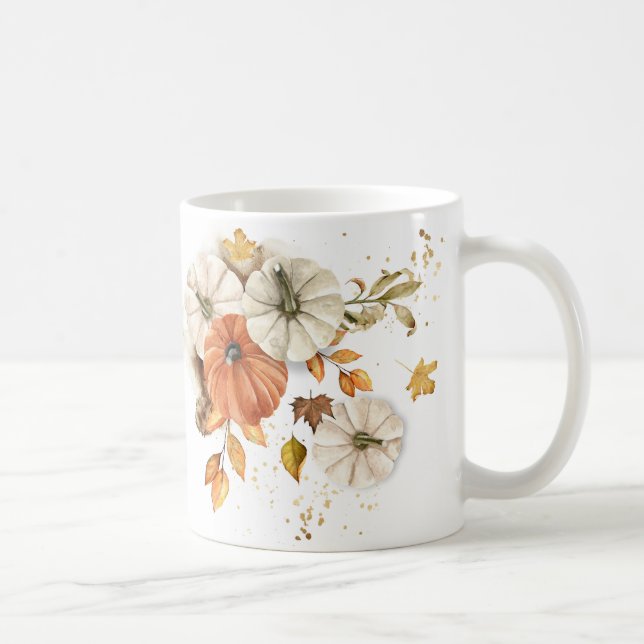 Mug Russe Citrouille Fall (Droite)