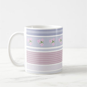 Mug Russe, rayé, patchwork