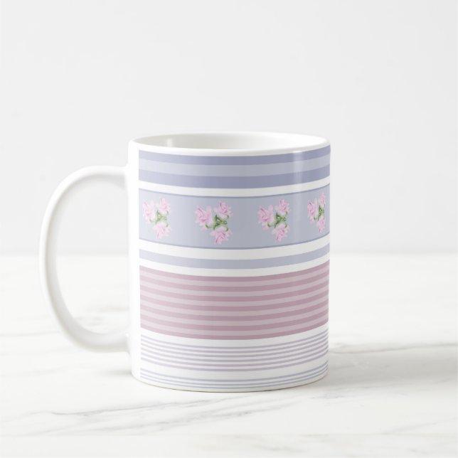 Mug Russe, rayé, patchwork (Gauche)