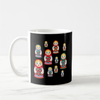 Mug Russie Cadeau Russe Poupées de nidification Matryo