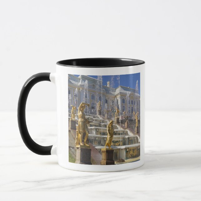 Mug Russie, Saint-Pétersbourg, La Grande Cascade, (Gauche)